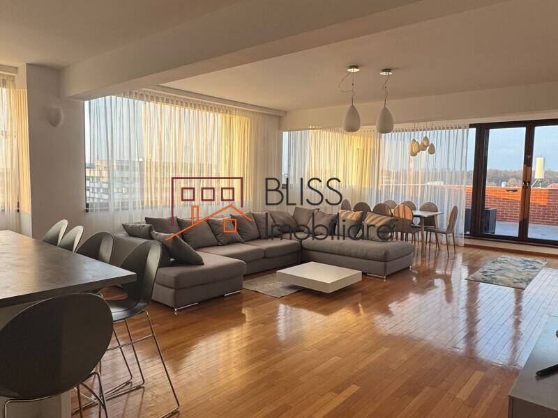 Penthouse apartment for Rent Baneasa | Sisesti | Jandarmerie | Straulesti | Sector 1, Bucharest - 3 Bedroom - ID:29228 | Bliss Imobiliare / Photo 1 - BLISS Imobiliare