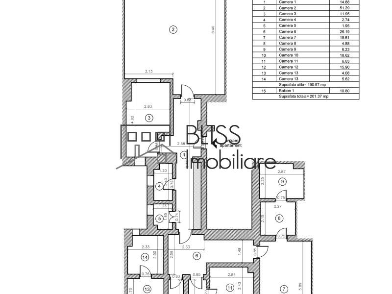 Apartament 4 Camere De Lux De Inchiriat – Herastrau, Nordului | Bliss Imobiliare / Photo 14 - BLISS Imobiliare
