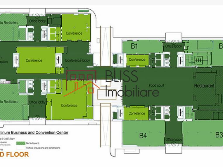 spațiu de birouri de Inchiriat Iancu Nicolae | Pipera - ID:142945 | Bliss Imobiliare / Photo 14 - BLISS Imobiliare
