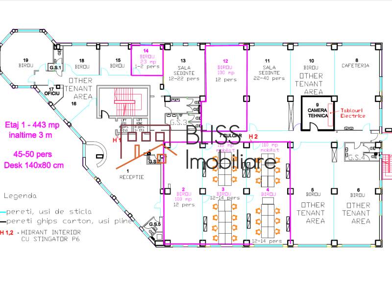 Office Space Hundertwasser House, Bucharest | Bliss Imobiliare / Photo 9 - BLISS Imobiliare