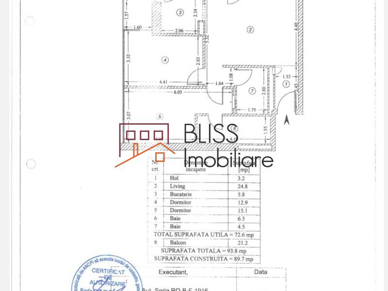 Apartament 3 Camere One Lake Club – Terasa 21 Mp, Parcare, Mobilat | Bliss Imobiliare / Photo 10 - BLISS Imobiliare