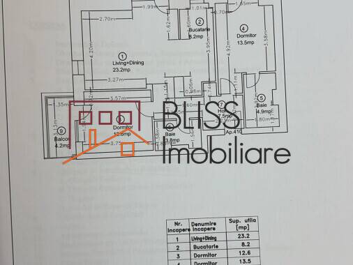 Apartament 3 Camere Mobilat Cu 2 Balcoane Si Facilitati Moderne | Bliss Imobiliare / Photo 13 - BLISS Imobiliare