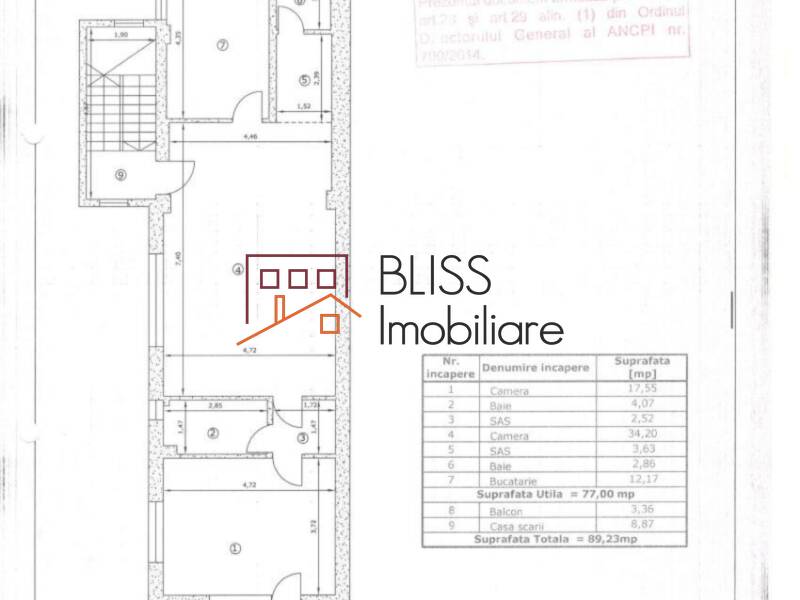 2-Bedroom Apartment Dorobanti – 77 Sqm, 4th Floor, Bucharest | Bliss Imobiliare / Photo 16 - BLISS Imobiliare