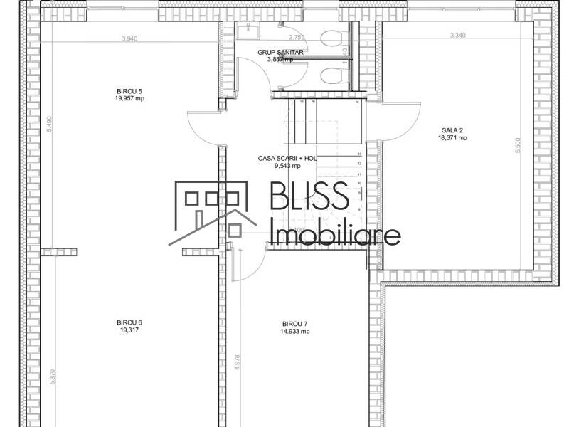 Cladire Birouri 10 Camere Spatii Flexibile Aer Conditionat | Bliss Imobiliare / Photo 3 - BLISS Imobiliare