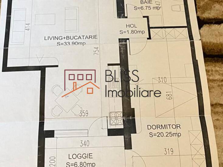 1-Bedroom Apartment North Area Lake View – 7th Floor, Aurel Vlaicu Metro, Bucharest | Bliss Imobiliare / Photo 11 - BLISS Imobiliare