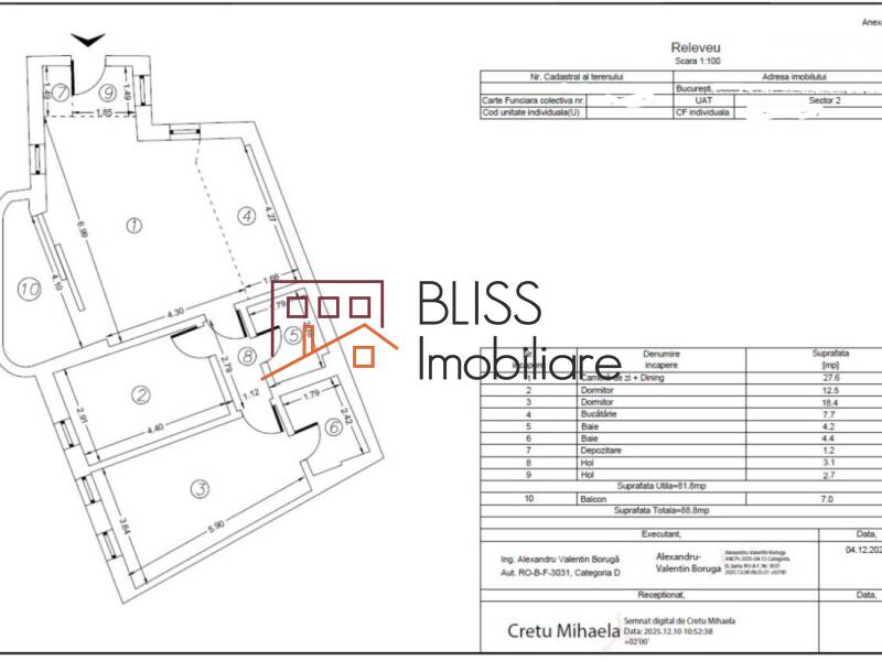 2-Bedroom Apartment KM 0 | 2 Parking Spaces | Ultracentral, Bucharest | Bliss Imobiliare / Photo 21 - BLISS Imobiliare