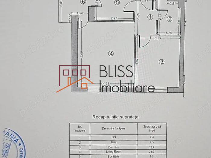 Modern 1-Bedroom Apartment With Terrace And Parking, Bucharest / Ilfov | Bliss Imobiliare / Photo 7 - BLISS Imobiliare