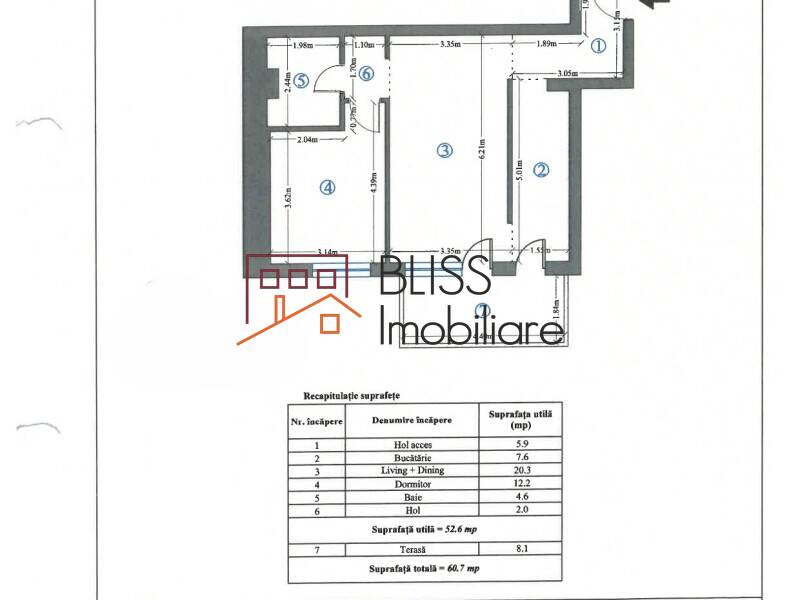 Apartament Modern Cu 2 Camere Si Balcon | Bliss Imobiliare / Photo 16 - BLISS Imobiliare