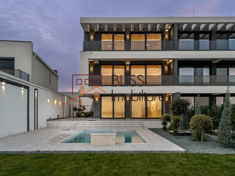 Modern 4-Bedroom Villa With Pool And Lake View, Bucharest | Bliss Imobiliare / Photo 1 - BLISS Imobiliare