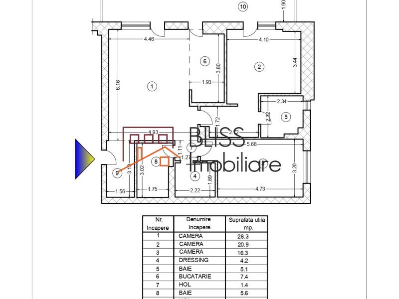 Apartament Modern Cu 3 Camere, Balcon Si Parcare | Bliss Imobiliare / Photo 15 - BLISS Imobiliare