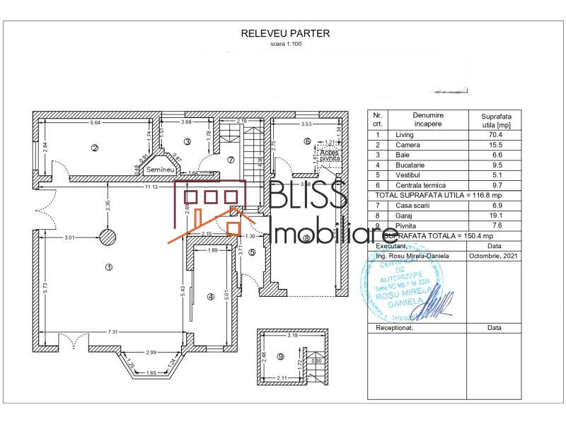 Detached 6-Bedroom Villa With Pool And Garage, Bucharest / Ilfov | Bliss Imobiliare / Photo 24 - BLISS Imobiliare