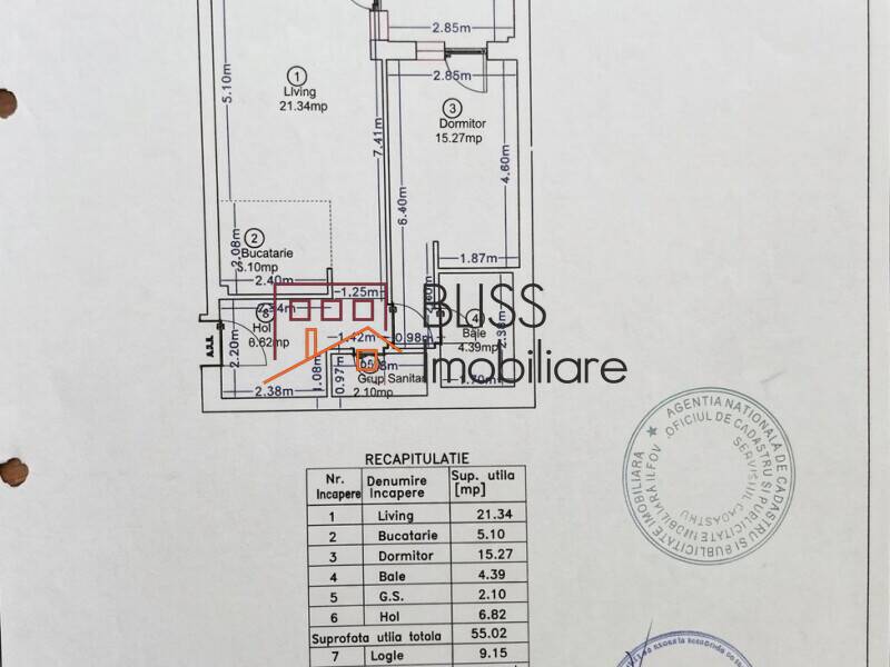 1-Bedroom Furnished Apartment With Spacious Balcony, Bucharest / Ilfov | Bliss Imobiliare / Photo 17 - BLISS Imobiliare