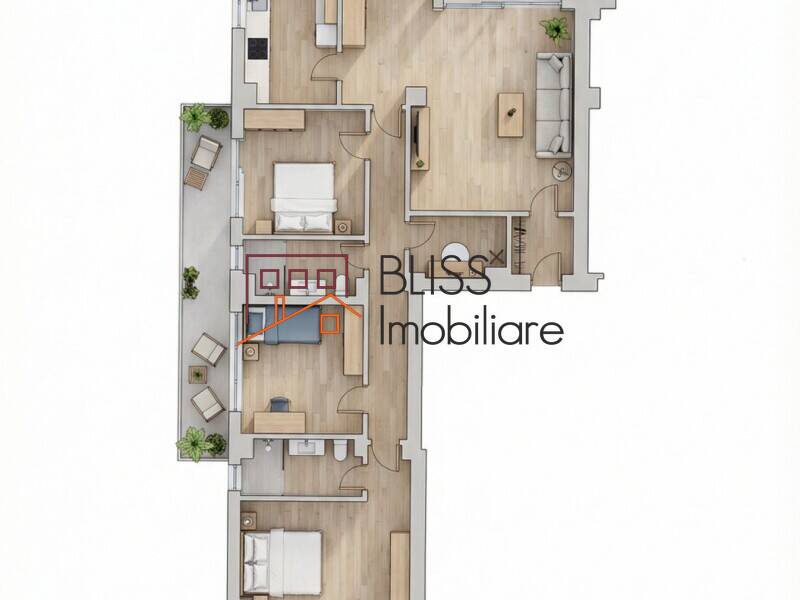 Apartament Luminos Cu 3 Dormitoare Si Terasa | Bliss Imobiliare / Photo 21 - BLISS Imobiliare