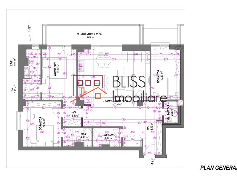 3-Bedroom Apartment With 50 Sqm Terrace And 2 Parking Spaces, Bucharest / Ilfov | Bliss Imobiliare / Photo 22 - BLISS Imobiliare
