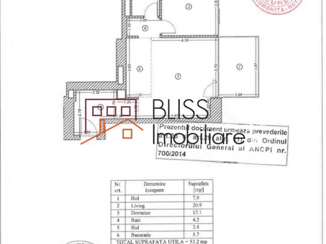 Apartment for Rent Floreasca | Barbu Vacarescu, Bucharest - 1 Bedroom - ID:123260 | Bliss Imobiliare / Photo 6 - BLISS Imobiliare