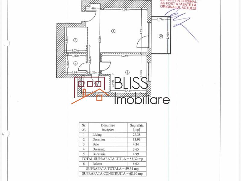 Apartament 2 Camere One Herastrau Towers – 53 Mp, Mobilat, Parcare | Bliss Imobiliare / Photo 11 - BLISS Imobiliare