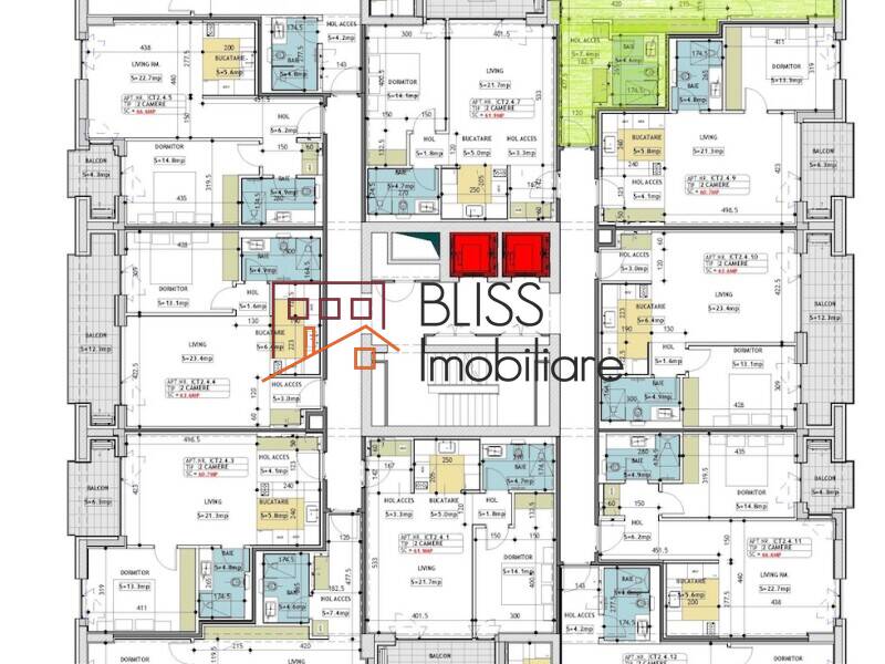1-Bedroom Apartment Cotroceni, One Cotroceni Park, Parking And Metro, Bucharest | Bliss Imobiliare / Photo 20 - BLISS Imobiliare