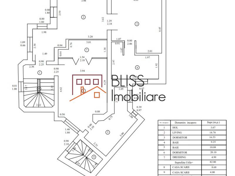 Casa de Inchiriat KM 0 | Ultracentral - 8 Camere - ID:36095 | Bliss Imobiliare / Photo 26 - BLISS Imobiliare