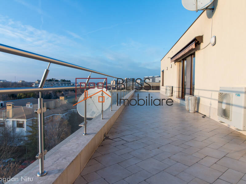 Penthouse apartment for Rent Herastrau | Nordului, Bucharest - 3 Bedroom - ID:41002 | Bliss Imobiliare / Photo 21 - BLISS Imobiliare