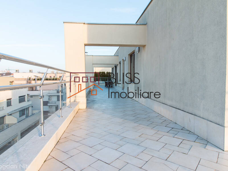 Penthouse apartment for Rent Herastrau | Nordului, Bucharest - 3 Bedroom - ID:41002 | Bliss Imobiliare / Photo 24 - BLISS Imobiliare