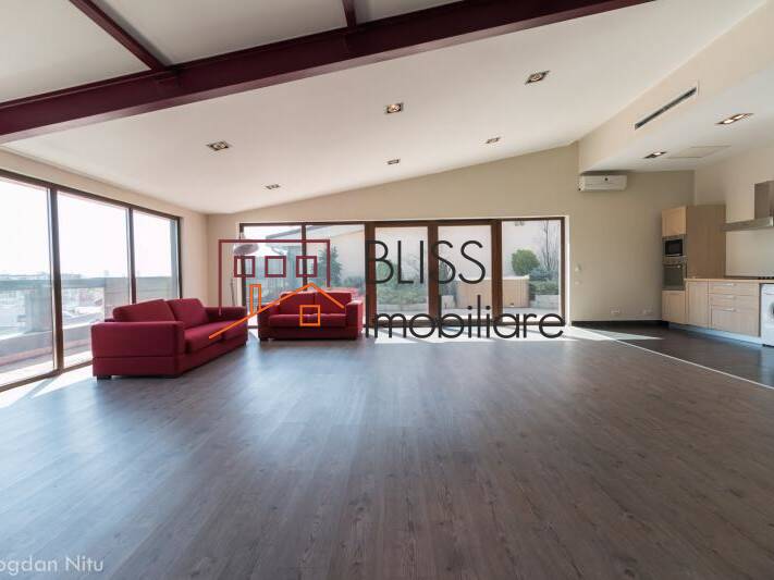 Penthouse apartment for Rent Herastrau | Nordului, Bucharest - 3 Bedroom - ID:43323 | Bliss Imobiliare / Photo 1 - BLISS Imobiliare