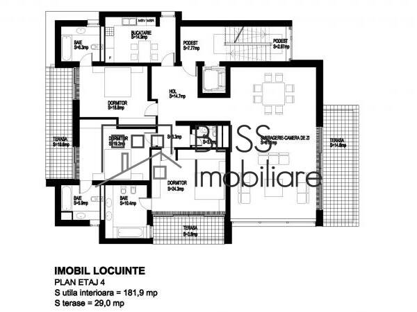 Apartament Nemobilat Cu 4 Camere In Verdi Residence | Bliss Imobiliare / Photo 39 - BLISS Imobiliare