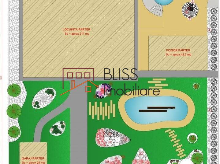 House for Sale Corbeanca, Bucharest / Ilfov - 3 Bedroom - ID:44076 | Bliss Imobiliare / Photo 14 - BLISS Imobiliare