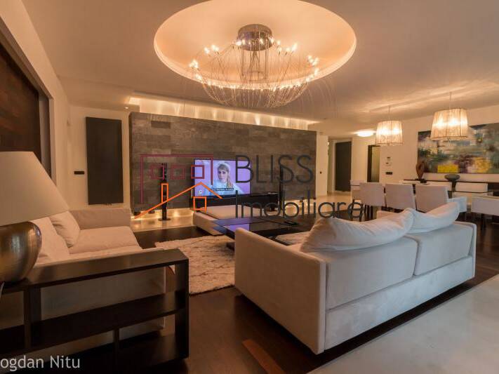 Apartment for Rent Herastrau | Nordului, Bucharest - 3 Bedroom - ID:44480 | Bliss Imobiliare / Photo 4 - BLISS Imobiliare