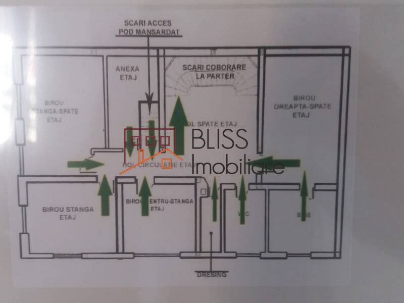 Vila de Inchiriat Piata Victoriei - 10 Camere - ID:44825 | Bliss Imobiliare / Photo 26 - BLISS Imobiliare