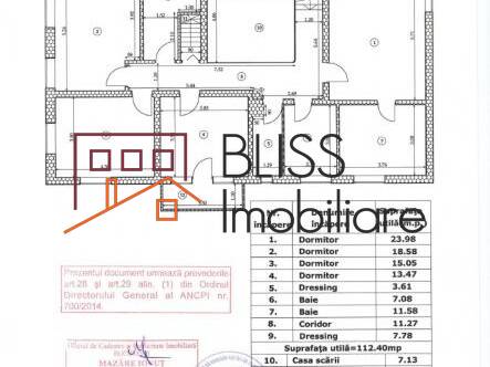 Vila de Inchiriat Piata Victoriei - 10 Camere - ID:44825 | Bliss Imobiliare / Photo 37 - BLISS Imobiliare