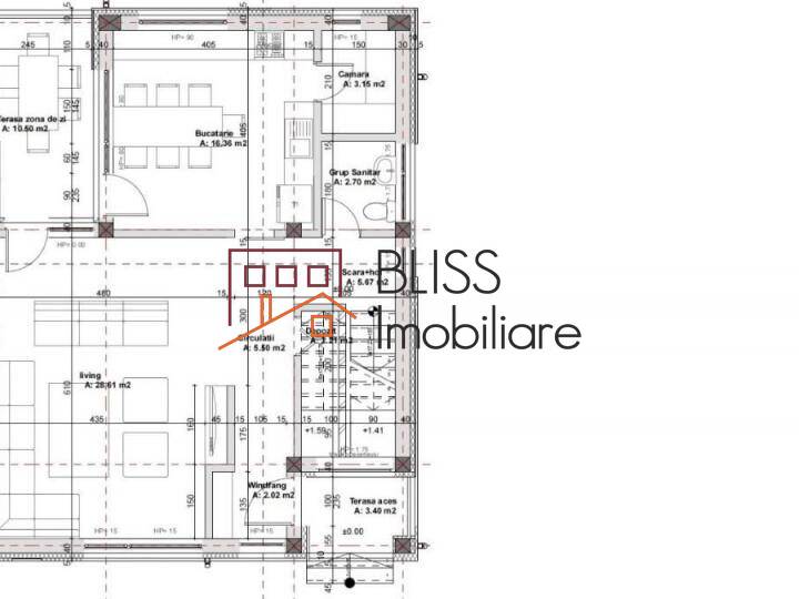 Casa de Vanzare Orasul Chitila - 4 Camere - ID:45490 | Bliss Imobiliare / Photo 4 - BLISS Imobiliare