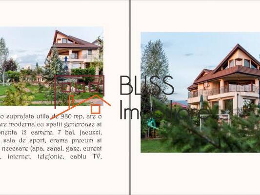 Villa for Rent Corbeanca, Bucharest / Ilfov - 6 Bedroom - ID:47282 | Bliss Imobiliare / Photo 13 - BLISS Imobiliare