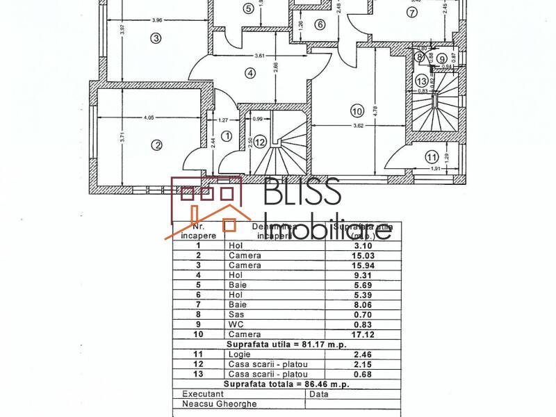 Villa for Rent Dorobanti | Primaverii | Kiseleff | Aviatorilor, Bucharest - 4 Bedroom - ID:45050 | Bliss Imobiliare / Photo 45 - BLISS Imobiliare