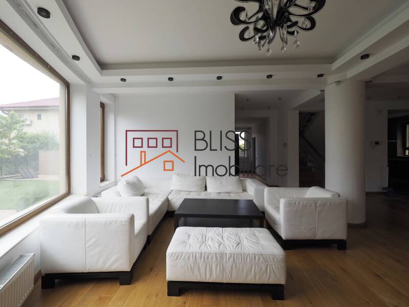 Villa for Rent Iancu Nicolae | Pipera, Bucharest / Ilfov - 4 Bedroom - ID:51080 | Bliss Imobiliare / Photo 4 - BLISS Imobiliare