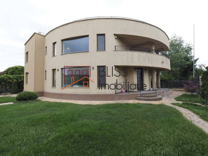 Villa for Rent Iancu Nicolae | Pipera, Bucharest / Ilfov - 4 Bedroom - ID:51080 | Bliss Imobiliare / Photo 1 - BLISS Imobiliare
