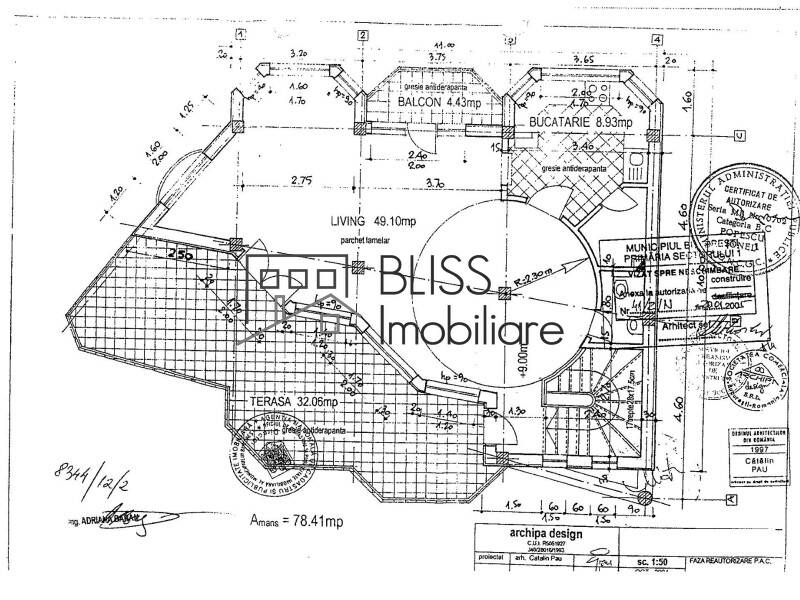 Vila de Inchiriat Herastrau | Nordului - 9 Camere - ID:29158 | Bliss Imobiliare / Photo 24 - BLISS Imobiliare