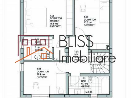 Vila de Inchiriat Iancu Nicolae | Pipera - 5 Camere - ID:7350 | Bliss Imobiliare / Photo 24 - BLISS Imobiliare