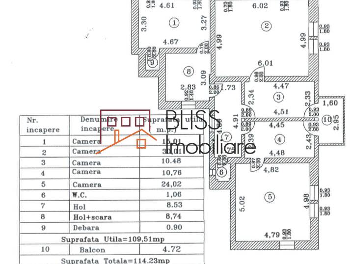 Vila de Vanzare Dorobanti | Primaverii | Kiseleff | Aviatorilor - 13 Camere - ID:29524 | Bliss Imobiliare / Photo 52 - BLISS Imobiliare