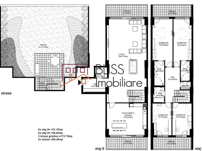 Duplex apartment for Sale Aviatiei | Promenada mall | Metro Pipera, Bucharest - 4 Bedroom - ID:67529 | Bliss Imobiliare / Photo 18 - BLISS Imobiliare
