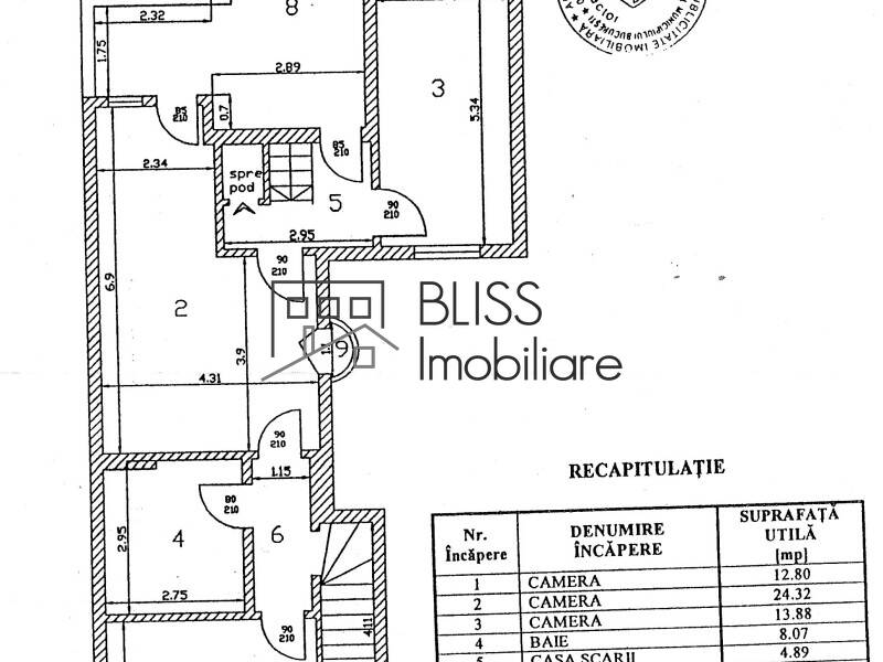 Vila de Inchiriat Domenii | 1 Mai | Grivitei - 7 Camere - ID:7016 | Bliss Imobiliare / Photo 29 - BLISS Imobiliare