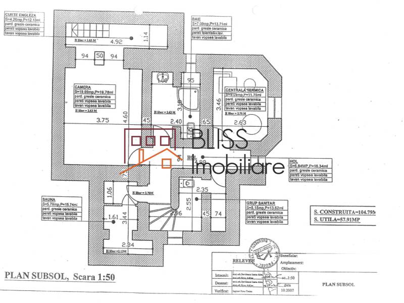 Vila de Inchiriat Dorobanti | Primaverii | Kiseleff | Aviatorilor - 11 Camere - ID:67453 | Bliss Imobiliare / Photo 43 - BLISS Imobiliare