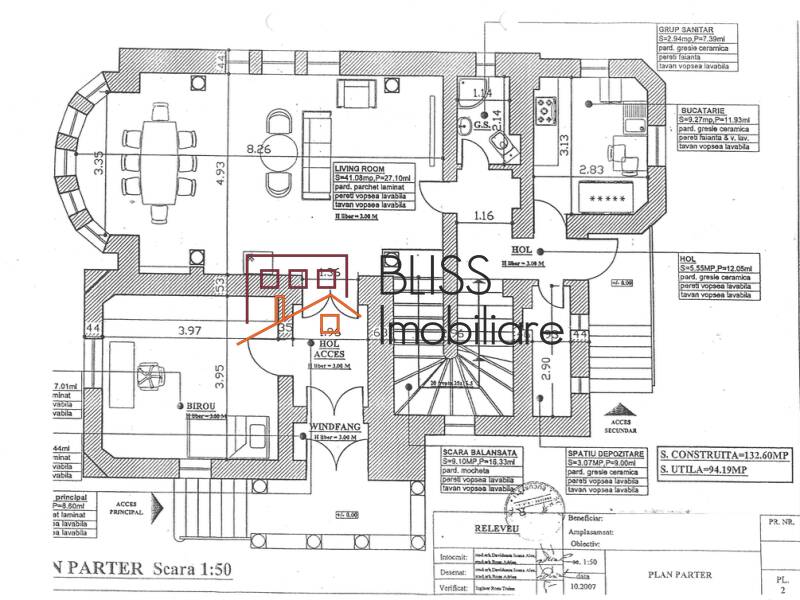Vila de Inchiriat Dorobanti | Primaverii | Kiseleff | Aviatorilor - 11 Camere - ID:67453 | Bliss Imobiliare / Photo 44 - BLISS Imobiliare