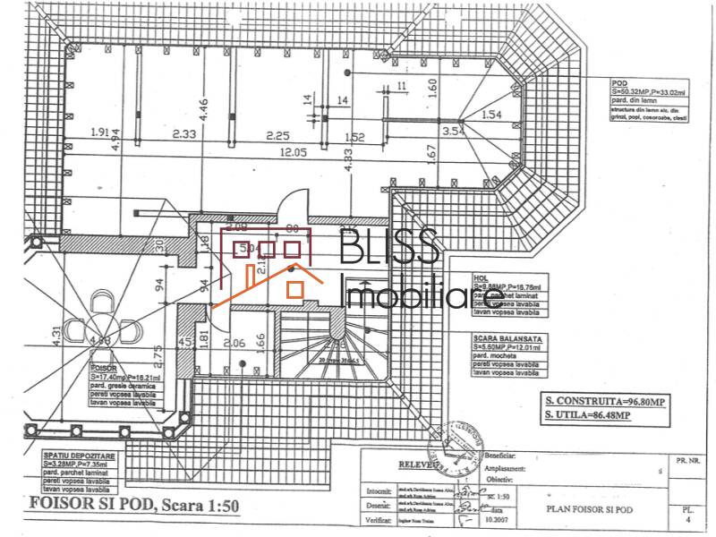 Vila de Inchiriat Dorobanti | Primaverii | Kiseleff | Aviatorilor - 11 Camere - ID:67453 | Bliss Imobiliare / Photo 46 - BLISS Imobiliare