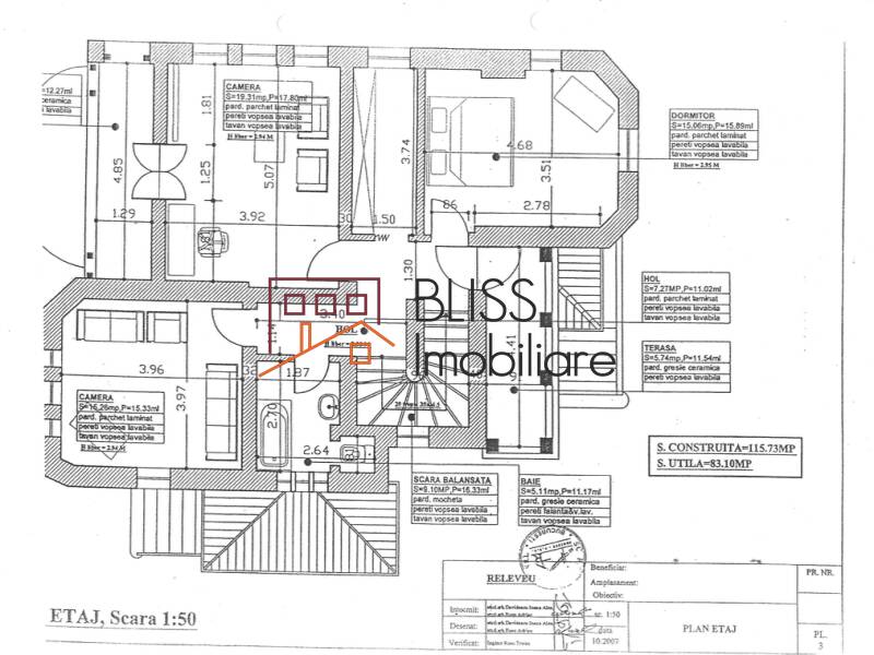 Vila de Inchiriat Dorobanti | Primaverii | Kiseleff | Aviatorilor - 11 Camere - ID:67453 | Bliss Imobiliare / Photo 45 - BLISS Imobiliare