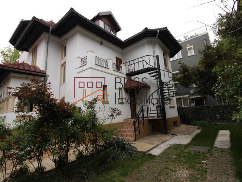 Villa for Rent Dorobanti | Primaverii | Kiseleff | Aviatorilor, Bucharest - 6 Bedroom - ID:67453 | Bliss Imobiliare / Photo 1 - BLISS Imobiliare