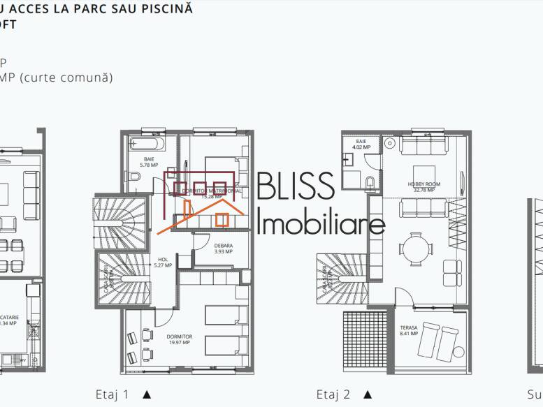 Casa de Vanzare Oras Voluntari - 4 Camere - ID:70745 | Bliss Imobiliare / Photo 14 - BLISS Imobiliare