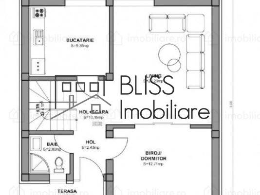 Casa de Vanzare Otopeni | Tunari - 5 Camere - ID:46949 | Bliss Imobiliare / Photo 12 - BLISS Imobiliare