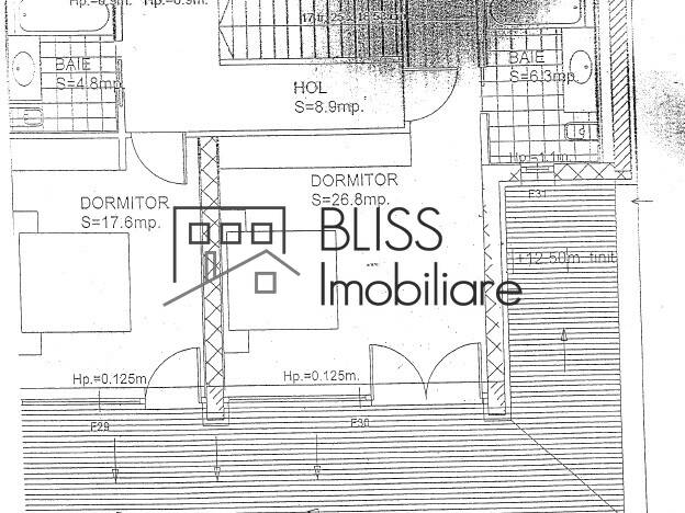 Duplex apartment for Rent Herastrau | Nordului, Bucharest - 2 Bedroom - ID:70934 | Bliss Imobiliare / Photo 11 - BLISS Imobiliare