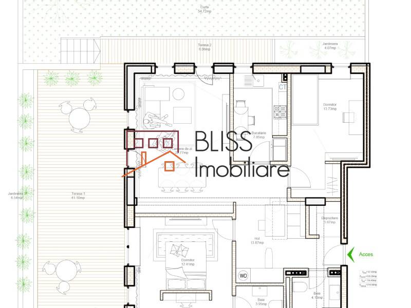 Apartament de Vanzare Baneasa | Sisesti | Jandarmerie | Straulesti | Sector 1 - 3 Camere - ID:71073 | Bliss Imobiliare / Photo 8 - BLISS Imobiliare