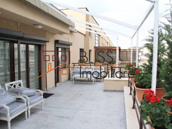 Penthouse apartment for Rent Herastrau | Nordului, Bucharest - 2 Bedroom - ID:71584 | Bliss Imobiliare / Photo 1 - BLISS Imobiliare